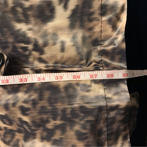 L.A.M.B leopard poly trench coat - Picture 4 of 7